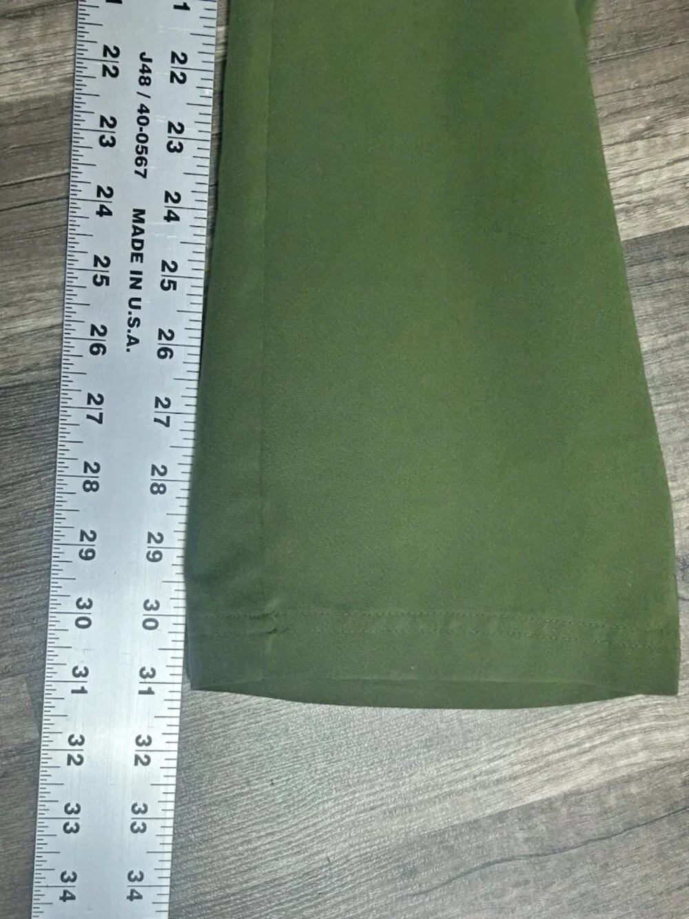 FIGS Cairo Cargo Scrub Pants Technical Collection Medium Green 31” Inseam